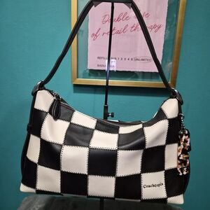 COACHTOPIA ALTER EGO CHECKERED BAG